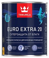 Краска TIKKURILA EURO EXTRA 20 С  0,9 л купить в каталоге интернет магазина СМИТ с доставкой по Улан-Удэ