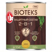 Антисептик лессирующий алкидный BIOTEKS сосна 0,8л купить в каталоге интернет магазина СМИТ с доставкой по Улан-Удэ