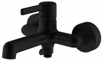 Смеситель для ванны VODA Column Black,кор/изл, без акс, арт. CLM54B
