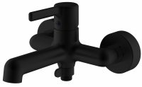 Смеситель для ванны VODA Column Black,кор/изл, без акс, арт. CLM54B
