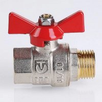 Кран шаровый 1/2 ВН бабочка Valtec