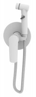 Смеситель с гигиеническим душем ESKO Lagos White, арт. SMHLGW