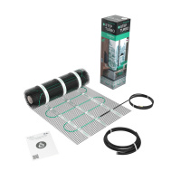Теплый пол (мат)  двухжильный STEP TURBO 200 Вт/м2 1200 Вт 6 м2 Systeme Electric(без термостата,под кафель)