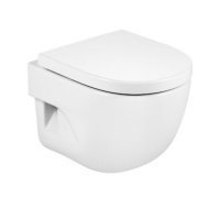 Унитаз подвесной ROCА N MERIDIAN COMPACT 480/48*36/(бел.),7346248000,БЕЗ СИДЕНЬЯ