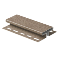 Н-планка Ю-Пласт Timberblock Рейка фасадная Орех светлый 3050мм