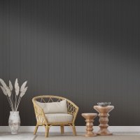 Панель Стеновая Реечная МДФ Stella Wave De Luxe Black Lead 2700*119*16 (4шт.упак.) купить в каталоге интернет магазина СМИТ с доставкой по Улан-Удэ