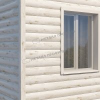 Сайдинг металл. Woodstock 0.356*3м ECOSTEEL МА-01 Беленый дуб матовый (0,5мм) купить в каталоге интернет магазина СМИТ с доставкой по Улан-Удэ