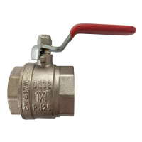 Кран шаровый 1 1/4 ВВ рычаг Valtec