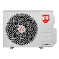 Блок наружный кондиционера DC RTBI/out-09HN8/black Royal Thermo Barocco до 25 м2 ИНВЕРТОР