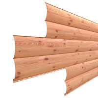 Сайдинг металл. Woodstock 0.356*3м ECOSTEEL Золотой орех текстур. (0,45мм)