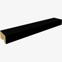 Интерьерная рейка МДФ Бриона Black Edition 16*40*2700