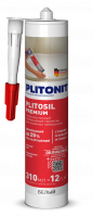 Затирка-герметик для швов PLITONIT Plitosil базальтовый 310мл (12)