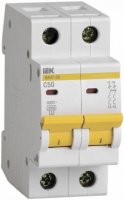 Выключатель-автомат IEK ВА 47-29 2P 50A 4,5кА хар-ка C