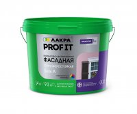 Краска фасадная Лакра PROF-IT база А 14 кг 