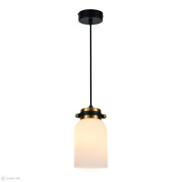 Люстра-подвес ESCADA 1151/1S E14*40W Black/Brass ***