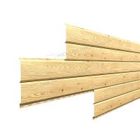 Сайдинг металл. "LбрусXL-Plus" 0.36*3м ECOSTEEL М-01 Сосна матовый (0,5мм)