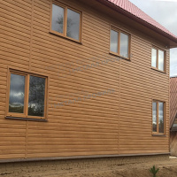 Сайдинг металл. "LбрусXL" 0.36*3м ECOSTEEL Сосна глянц. (0,5мм) купить в каталоге интернет магазина СМИТ с доставкой по Улан-Удэ