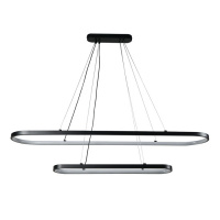 Светильник подвесной CT PRD-P G0408A-1+1 черный LED 86,03W 2701K-6400K 220-240V ПДУ