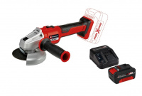 Машина шлифовальная угловая Einhell АККУМ. PXC AXXIO 18В/125 Q, BL +1 акк. 4Ач +ЗУ 3А (4431151SET)