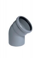 ВК Отвод 50*45гр.,(арт.36668) (140)