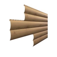 Сайдинг металл. Woodstock 0.356*3м ECOSTEEL T-01 Сосна текстур. (0,5мм)