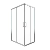 Душевая ширма Фикс-Хром 120х90 прямоуг.