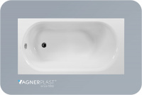 Ванна акриловая VAGNERPLAST KASANDRA 150x70 bianco(ванна+каркас)