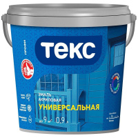 Эмаль акриловая глянцевая Текс D 0,9 л (Р)