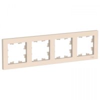 Рамка 4-ая (универс) Песочный AtlasDesign ATN001204 (15/90)