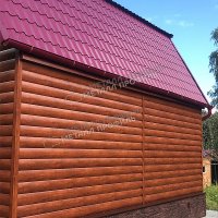 Сайдинг металл. Woodstock 0.356*3м ECOSTEEL Мореный дуб глянц. (0,5мм) купить в каталоге интернет магазина СМИТ с доставкой по Улан-Удэ