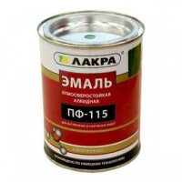 Эмаль ПФ-115 Лакра 0,9 кг черная (10) купить в каталоге интернет магазина СМИТ с доставкой по Улан-Удэ