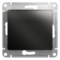Выключатель 1 кл с/п прох Антрацит Glossa GSL000761 (20/160)