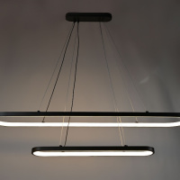 Светильник подвесной CT PRD-P G0408A-1+1 черный LED 86,03W 2701K-6400K 220-240V ПДУ купить в каталоге интернет магазина СМИТ с доставкой по Улан-Удэ