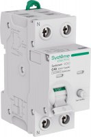 Диф.автомат Systeme Electric Systeme9 АВДТ 1P+N 40А 30мА хар-ка AC 6кА