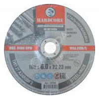 Диск зачистной по металлу 180*6*22мм "Hardcore" 261806 Р