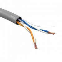 Кабель U/UTP 2x2x24 AWG Cat5e CCA PVC 305м