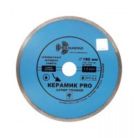 Диск алмазный 180*1,5*25.4мм Сплошной Керамик PRO супер тонкий Trio-Diamond (370182)