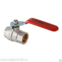 Кран шаровый 1 1/2 ВВ рычаг Valtec