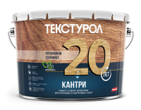 Антисептик кроющий акрил п/мат Текстурол Кантри А 9л (Р)