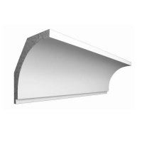 Карниз потолочный под покраску Kr321К (60*60*2000мм)/16