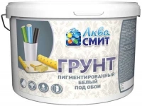 Грунтовка АКВА СМИТ Пигментированный 1кг белый