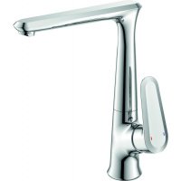 Смеситель для мойки ZOLLEN ULM new высокий излив,карт.35мм ( арт.UL74613531)