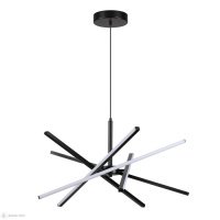 Люстра-подвес PARKER 6563/60L черный 4000K LED 60W 220V R