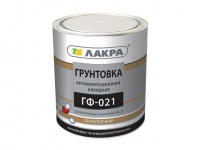 Грунтовка ГФ-021 Лакра красно-коричневая  1 кг (10) купить в каталоге интернет магазина СМИТ с доставкой по Улан-Удэ