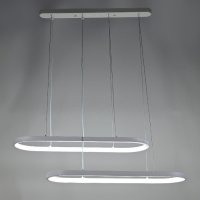 Светильник подвесной CT PRD-P G0408A-2 белый LED 72W 2700K-6400K 220-240V ПДУ купить в каталоге интернет магазина СМИТ с доставкой по Улан-Удэ