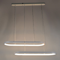 Светильник подвесной CT PRD-P G0408A-2 белый LED 72W 2700K-6400K 220-240V ПДУ купить в каталоге интернет магазина СМИТ с доставкой по Улан-Удэ