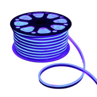 Лента НЕОН General 220V 9.6W/m 120lm/m IP67 RGB 50м 18х21 б/акс 2835 NL (505212) 505214