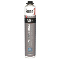 Пена пистолетная KUDO PROFF ARKTIKA 50+ (-18 C), 1000мл (12)