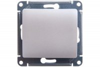 Выключатель 1 кл с/п прох Перлам Glossa GSL000661 (20/160)