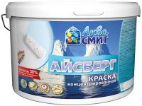 Краска в/э Айсберг АКВА СМИТ 16 кг концентрат